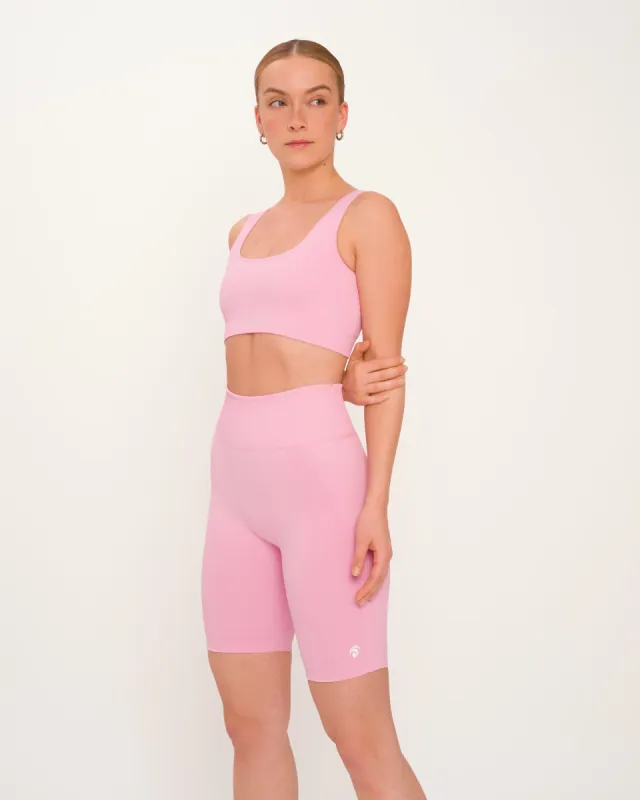 Seamless Ribbed Bra & 5