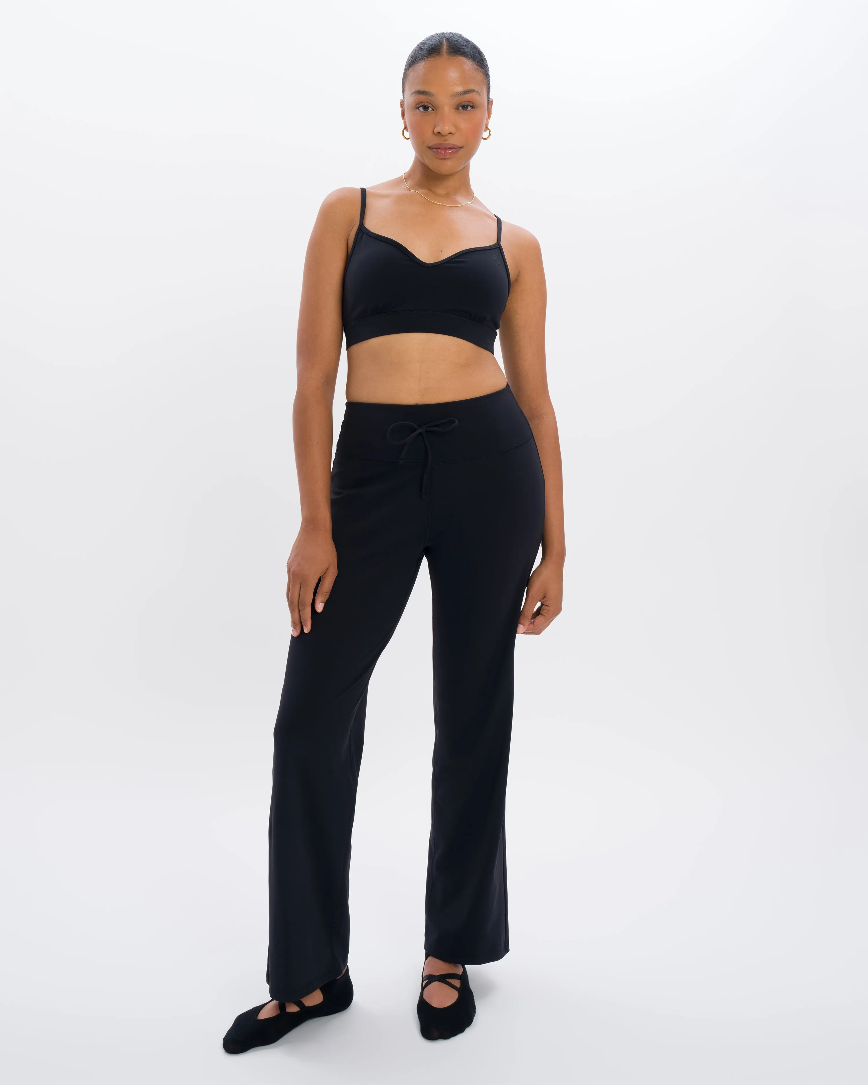 Eve Wideleg Set - Black sold by Oceansapart