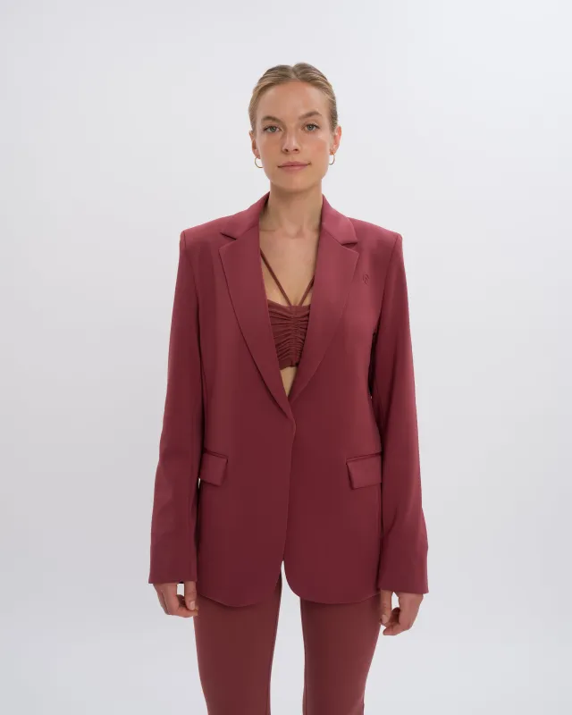 Gianna Blazer Set Deluxe - Cayenne sold by Oceansapart