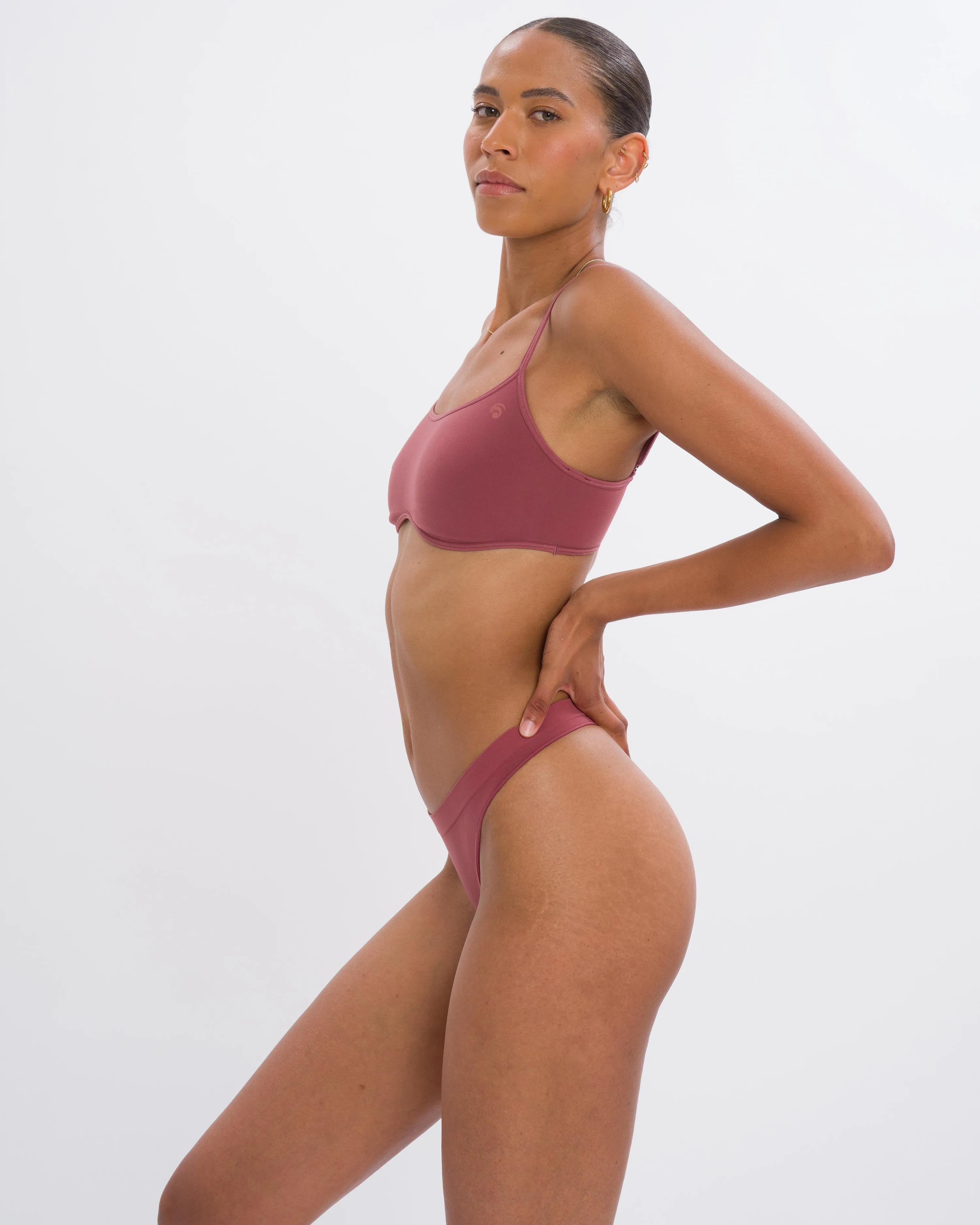 Cloudy Pantie Set - Cayenne sold by Oceansapart product image thumbnail 3