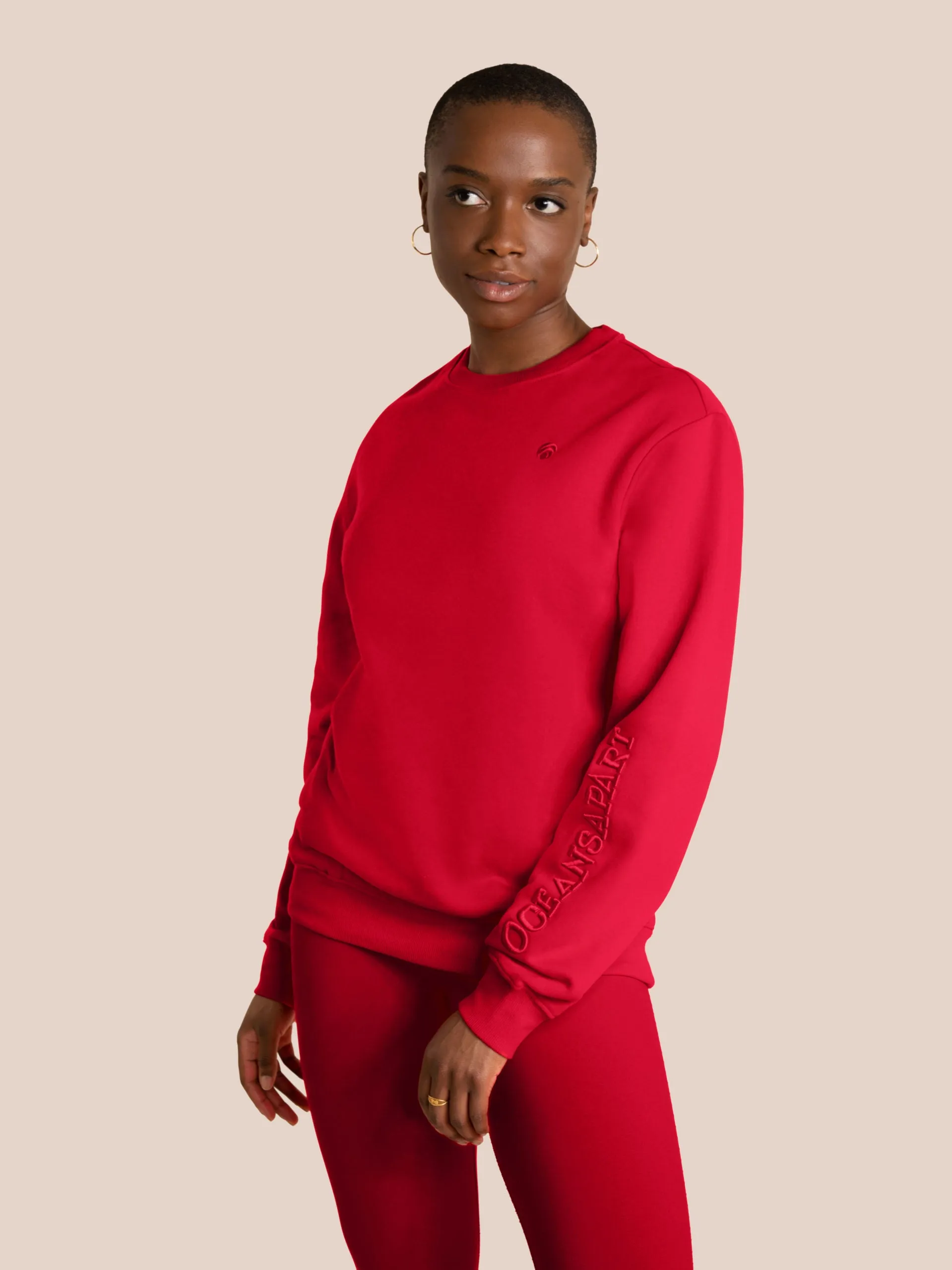 Beverly Sweat Set - Shiny Red sold by Oceansapart