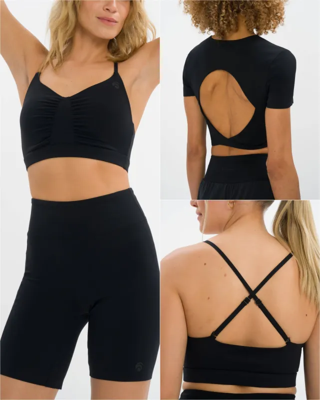 Marina Biker Set Deluxe - Black sold by Oceansapart