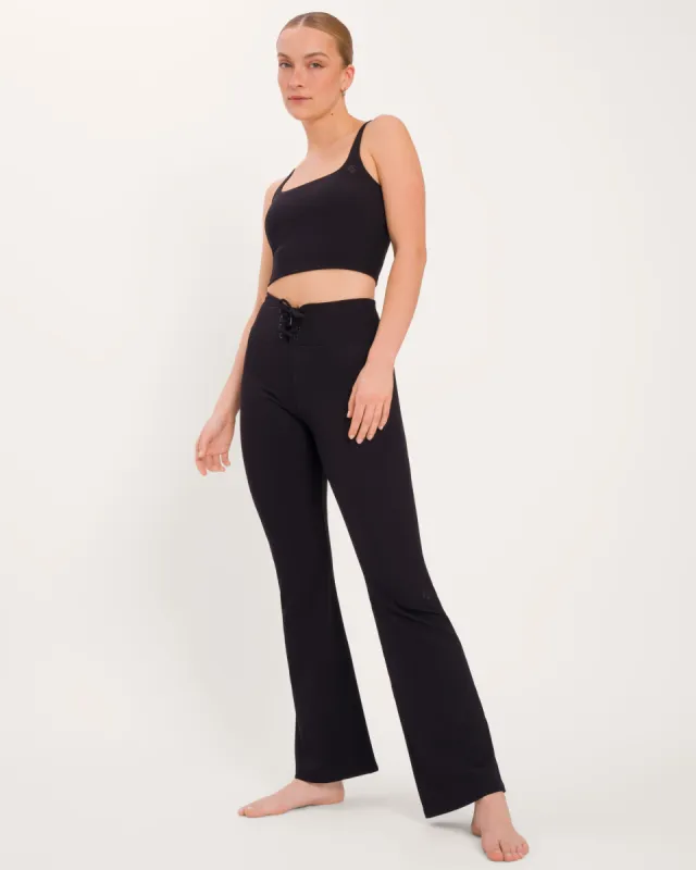 Talia Flared Set Petite - Black sold by Oceansapart