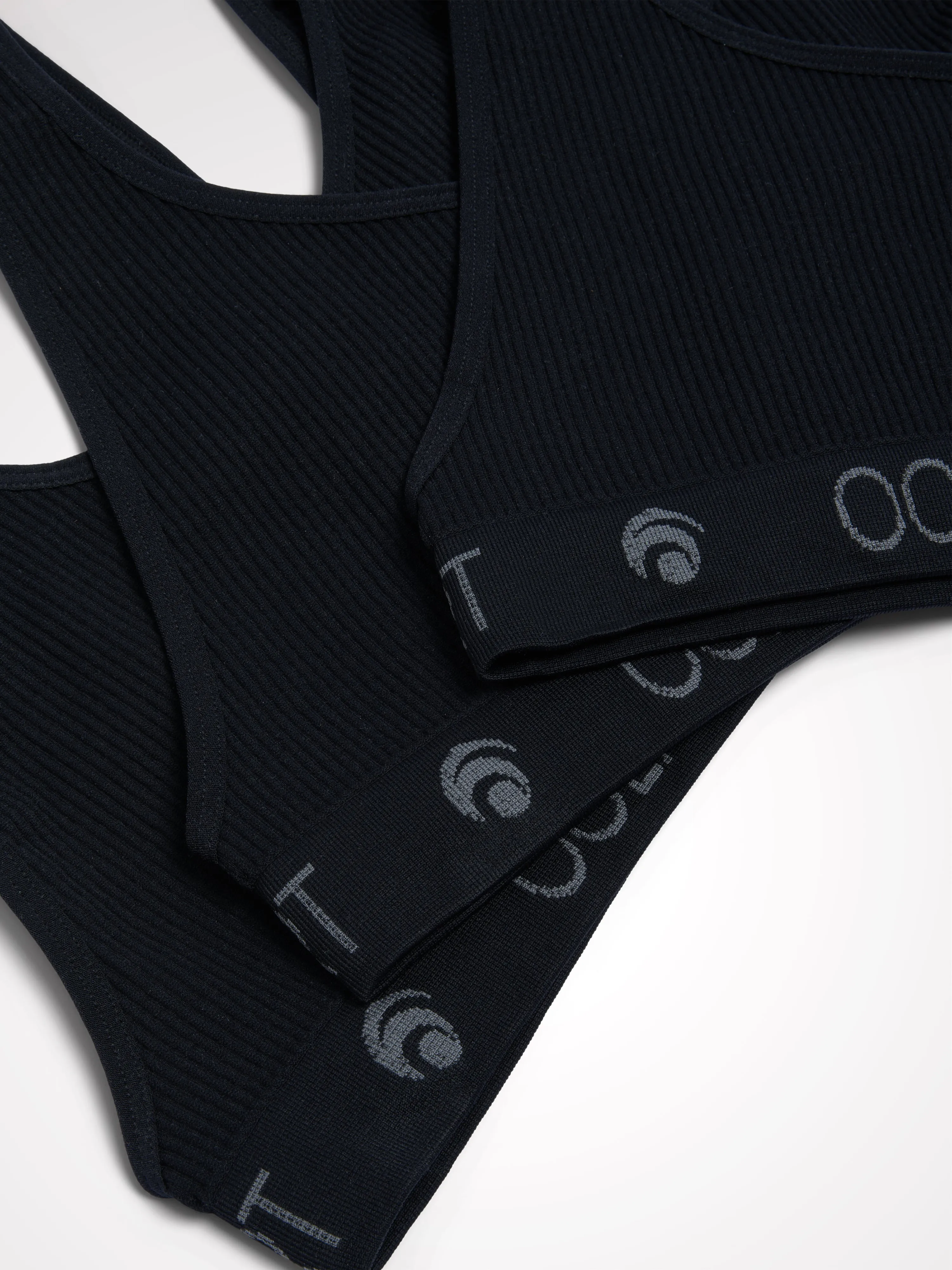 Ariel Seamless Bra Set Deluxe - Black sold by Oceansapart product image thumbnail 3