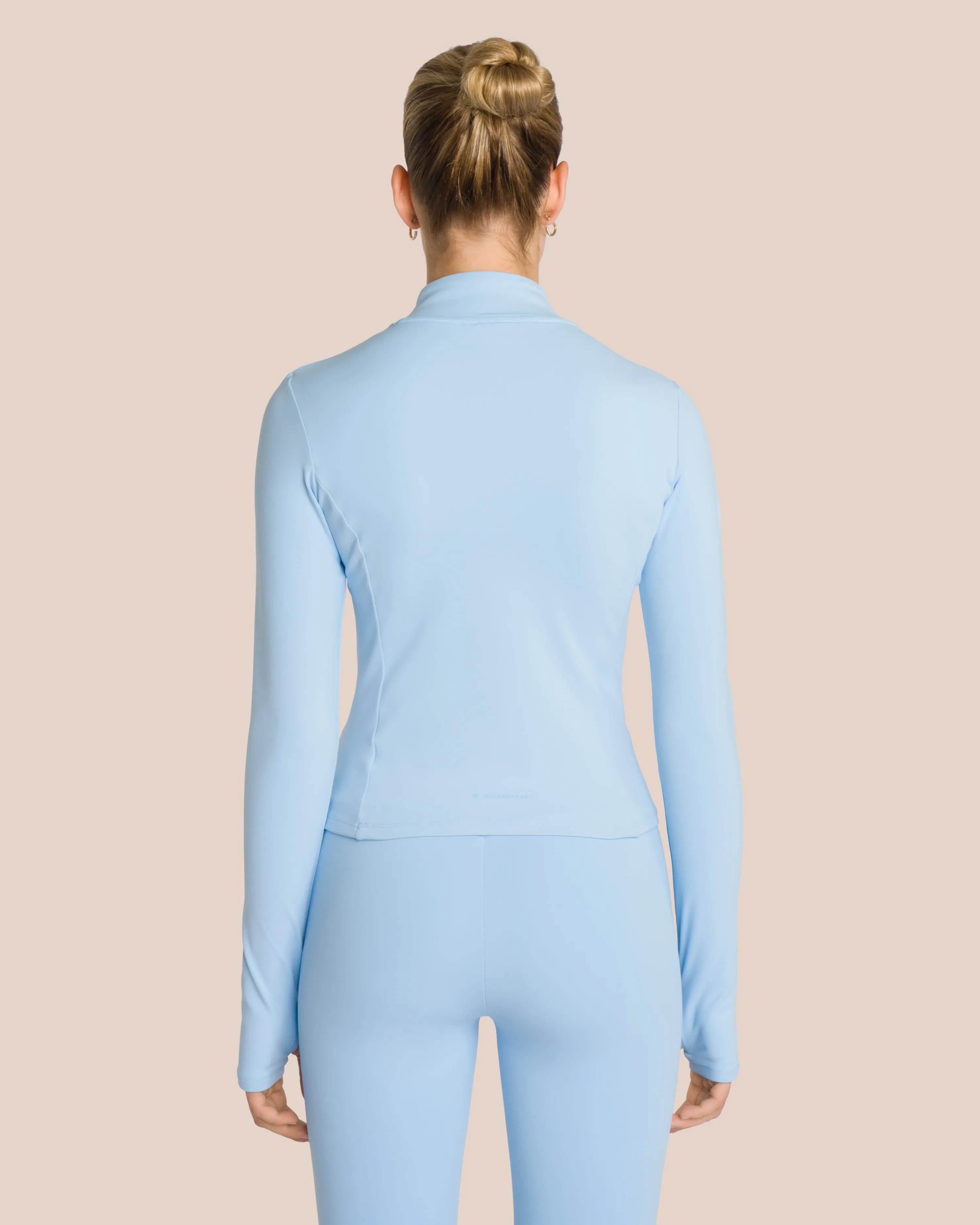 Joelle Puffer Onesie Set Deluxe - Crystal White & Glacial Blue sold by Oceansapart product image thumbnail 5