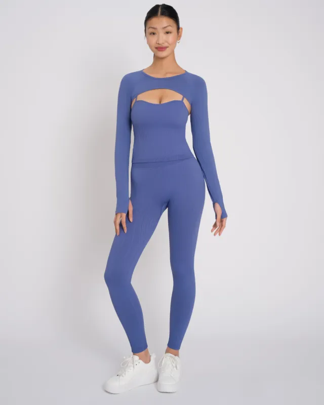 Jodie Shrug Set Deluxe - Dawn Blue sold by Oceansapart