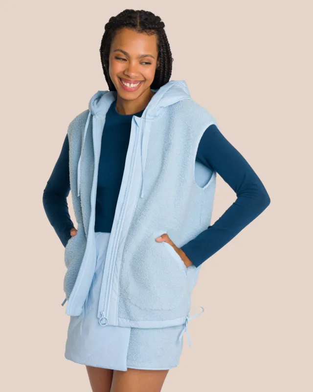 Joelle Fleece Vest sold by Oceansapart