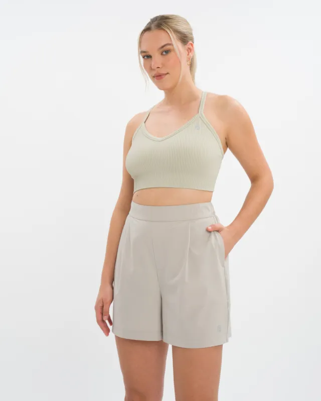 Dynamic Leya Short Set - Dove Grey sold by Oceansapart