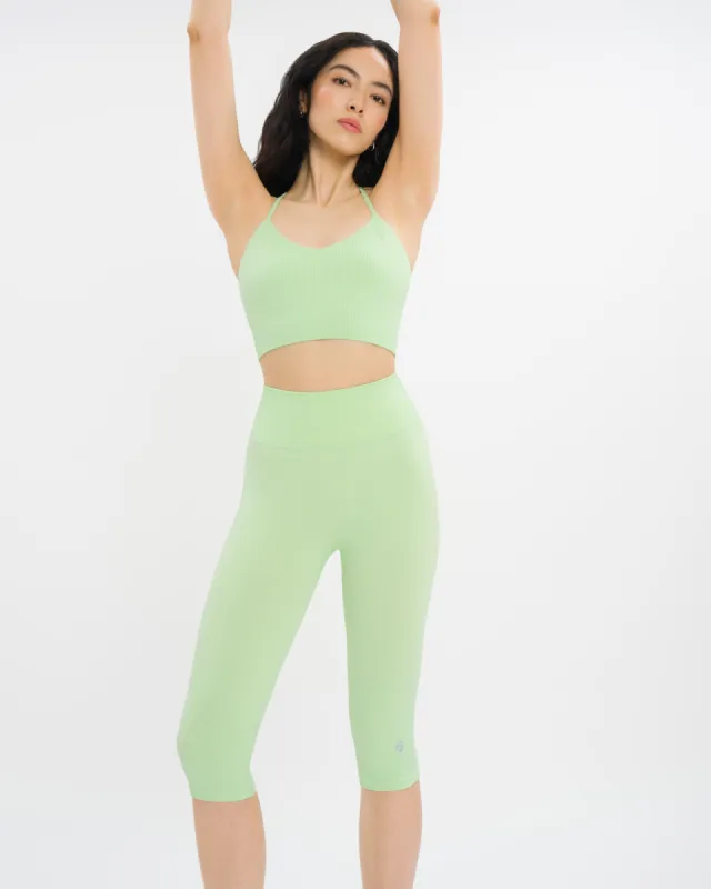 Maya Capri Set - Cider Green sold by Oceansapart
