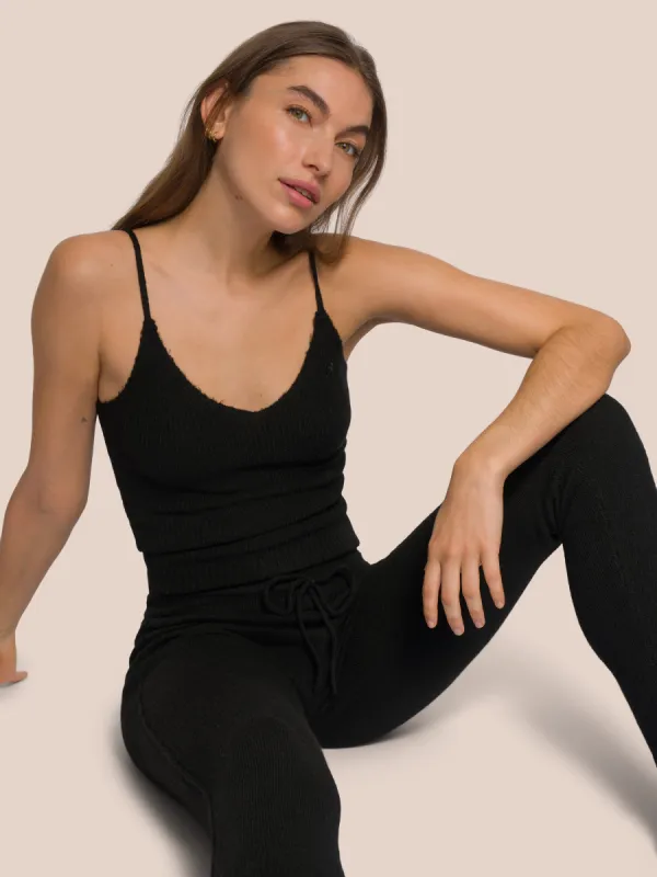 Chiara Knit Set - Black sold by Oceansapart