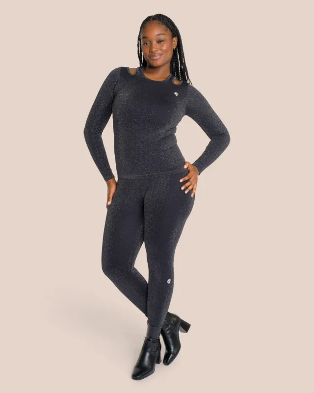 Stella Longsleeve Set - Black sold by Oceansapart