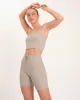 Talia Biker Set - Dove Grey sold by Oceansapart