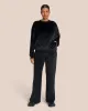 Kelly Wide Leg Set Deluxe - Black sold by Oceansapart