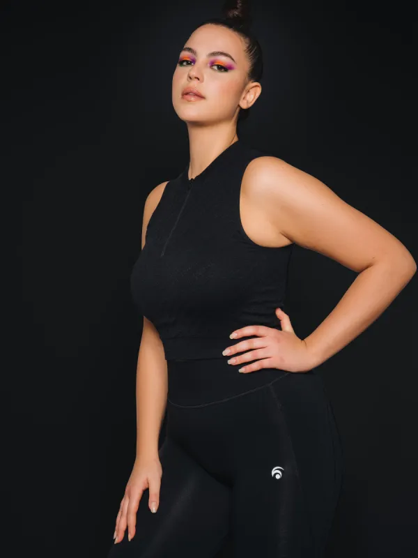 Michelle Top Set - Black sold by Oceansapart