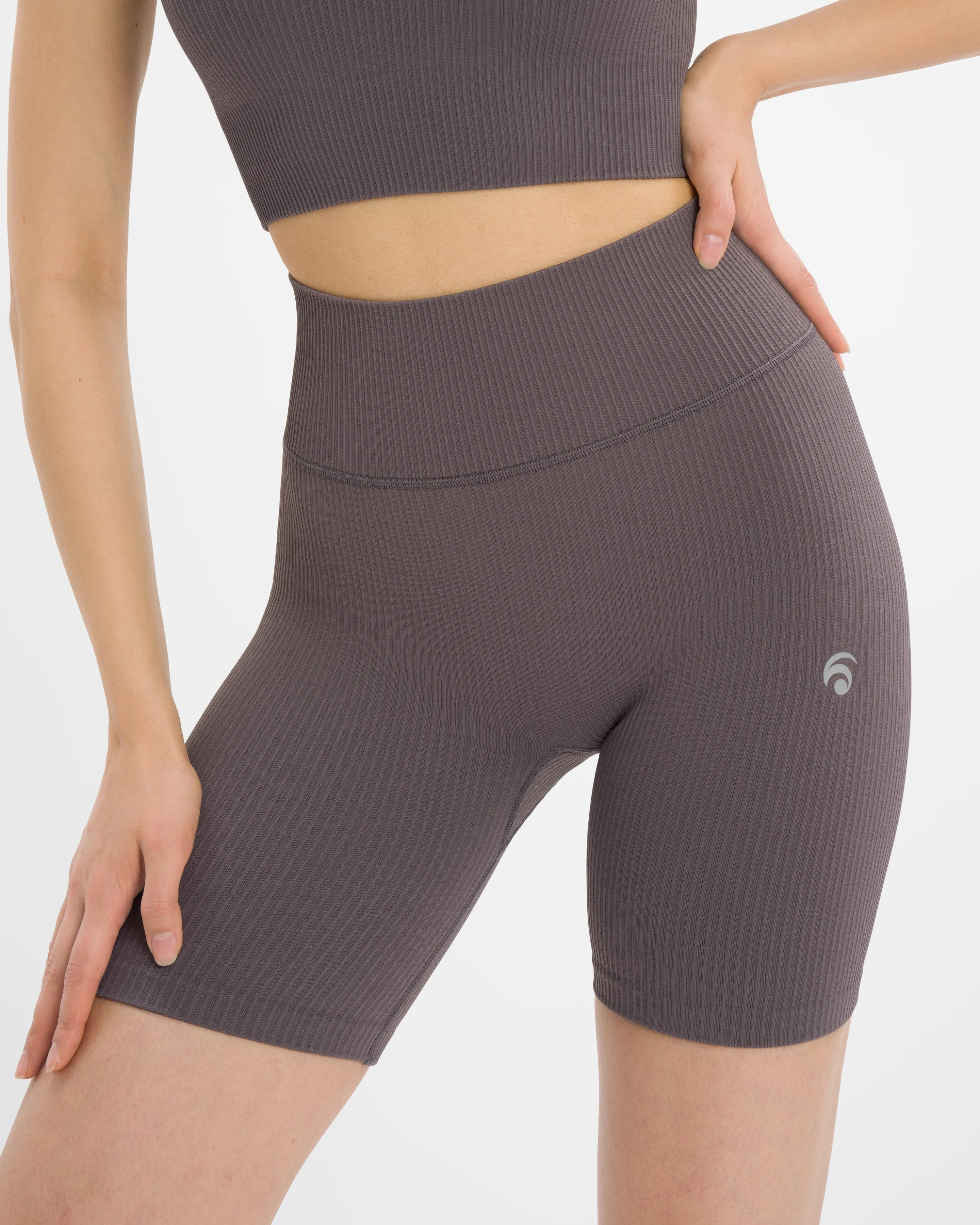 Maya Biker Set - Grey Mauve sold by Oceansapart product image thumbnail 5