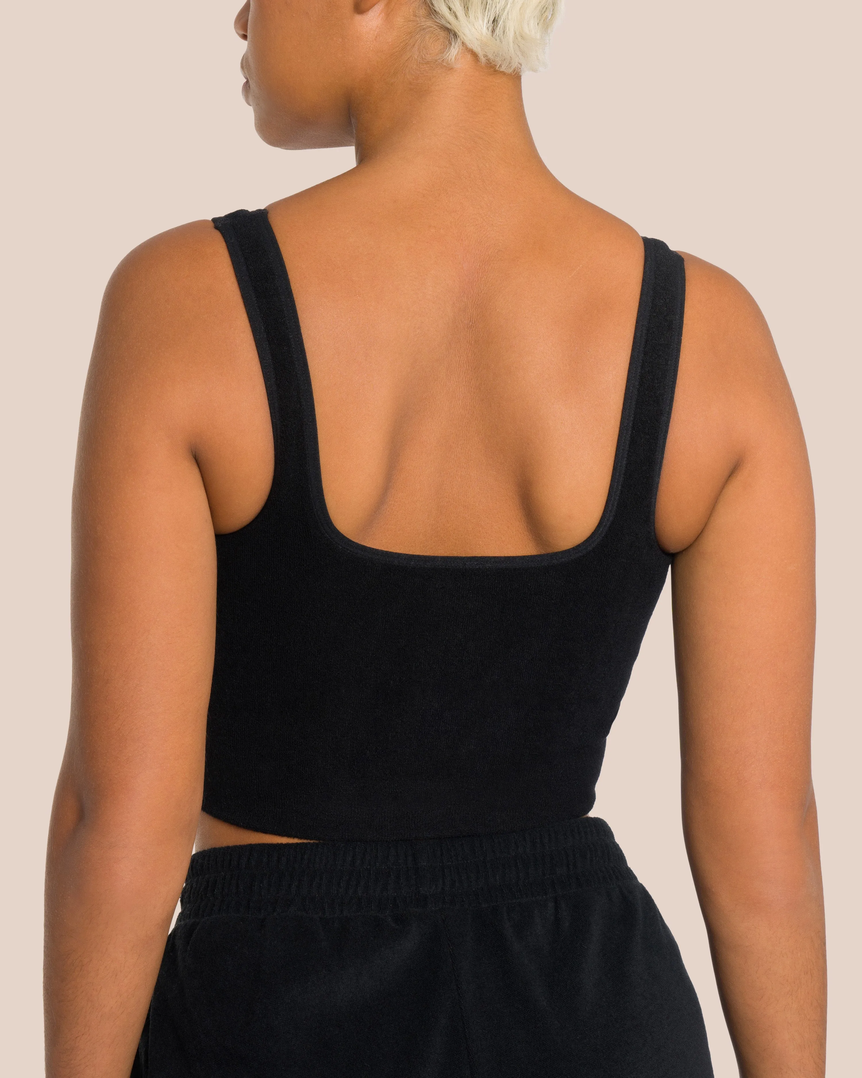 Beauty Frottee Set - Black sold by Oceansapart product image thumbnail 5