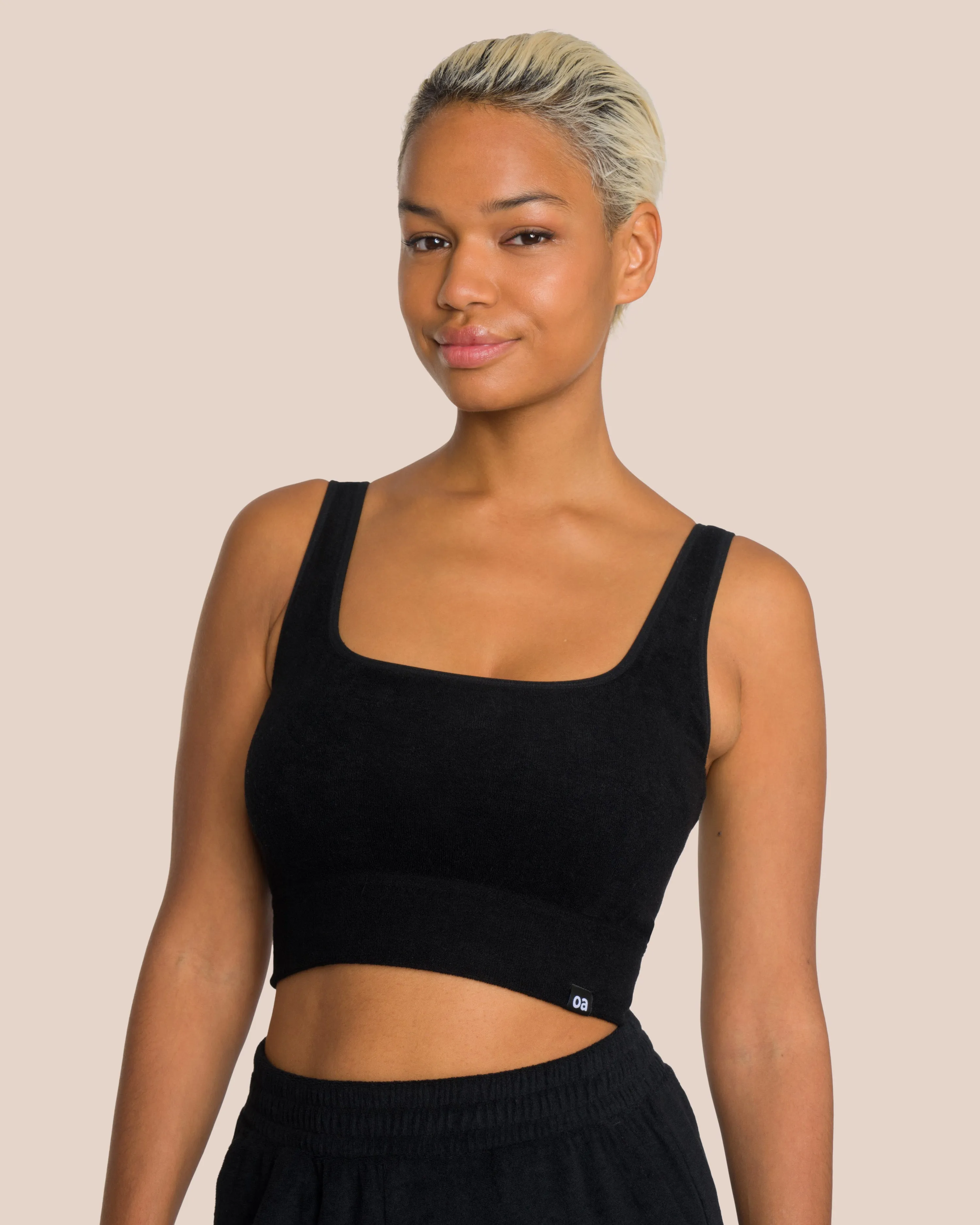 Beauty Frottee Set - Black sold by Oceansapart product image thumbnail 3