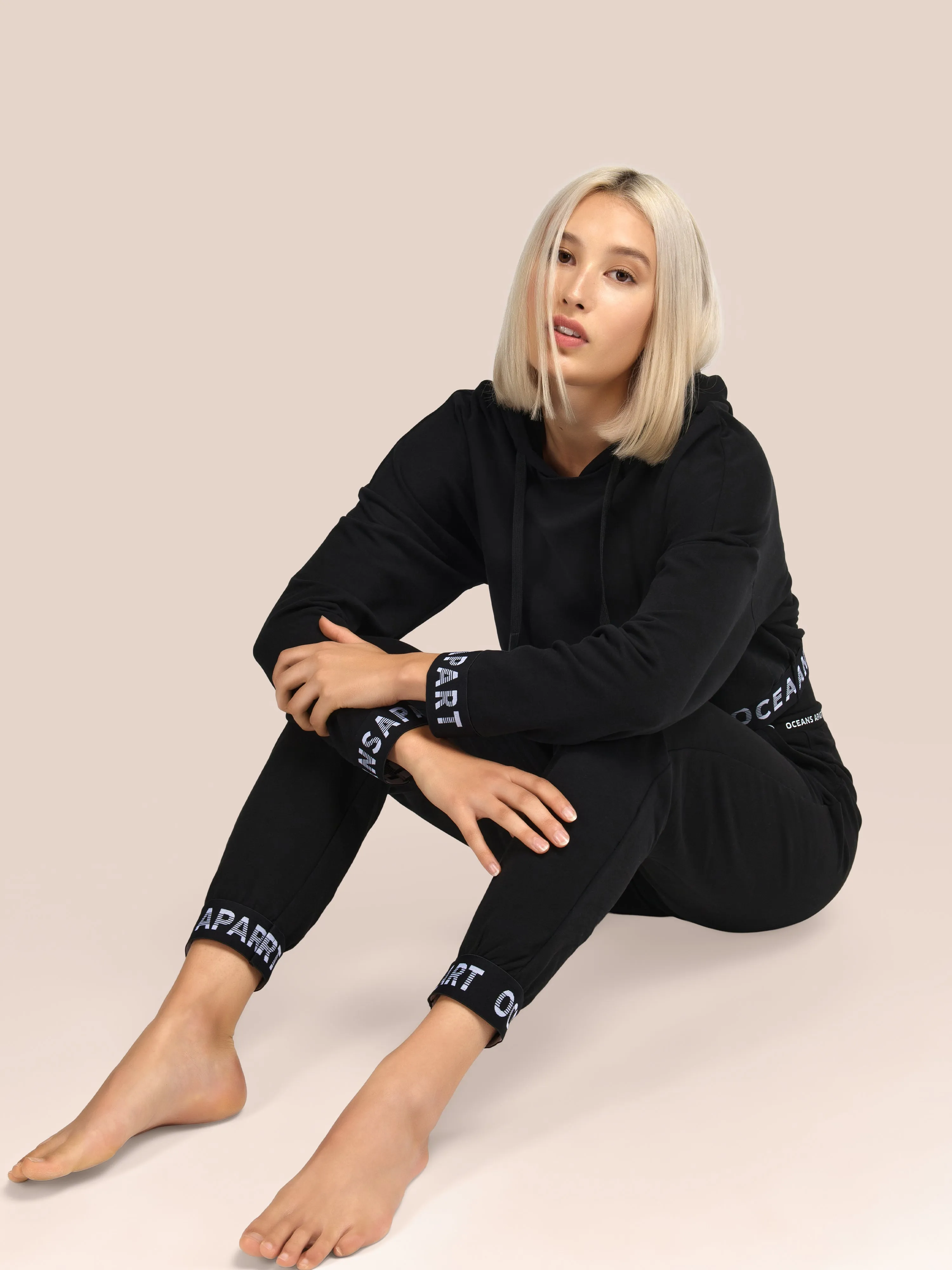 Beauty Sweat Set - Black sold by Oceansapart