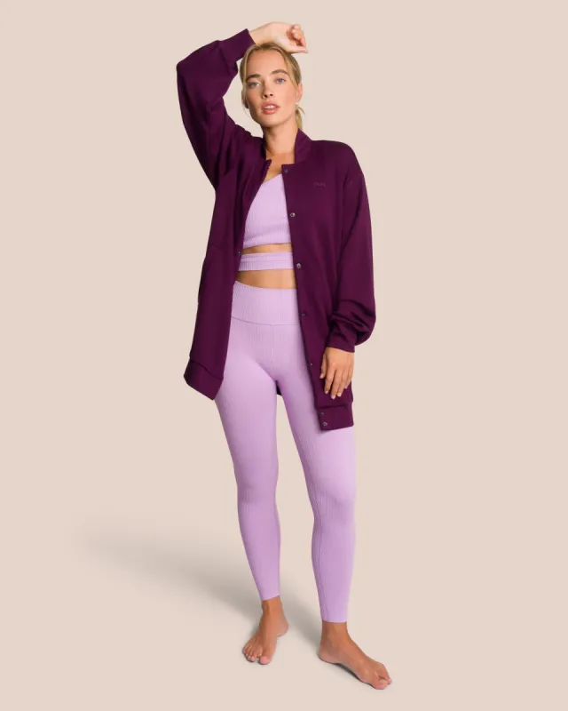 Elodie Bomber Jacket Set Deluxe - Misty Lavender & Shadow Lilac sold by Oceansapart