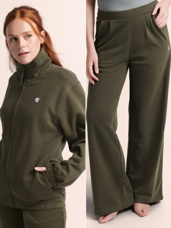 Brooke Dylan Sweat Set - Moss sold by Oceansapart