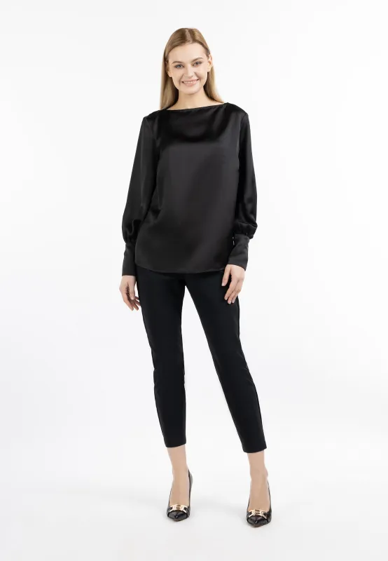 DreiMaster Klassik Women's Long Sleeve Blouse sold by DreiMaster