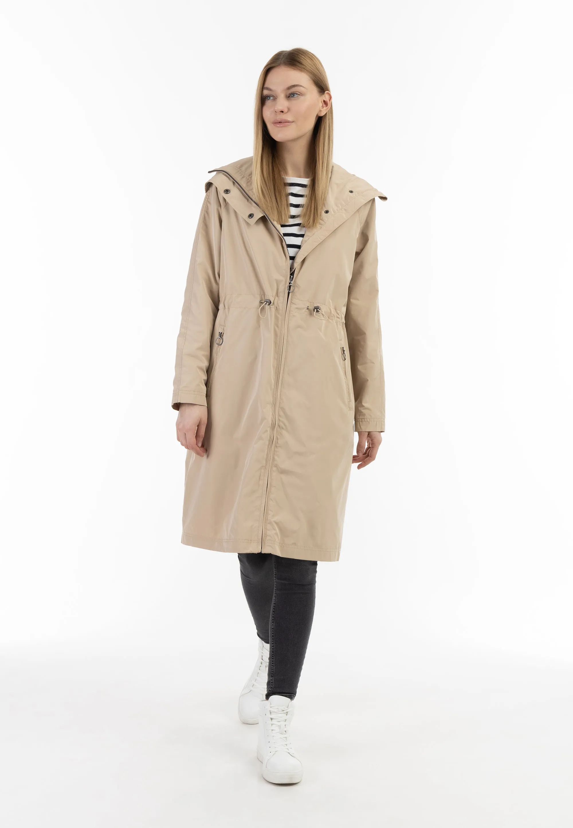 DreiMaster Maritim Women's Transitional Coat Recycled Material sold by DreiMaster