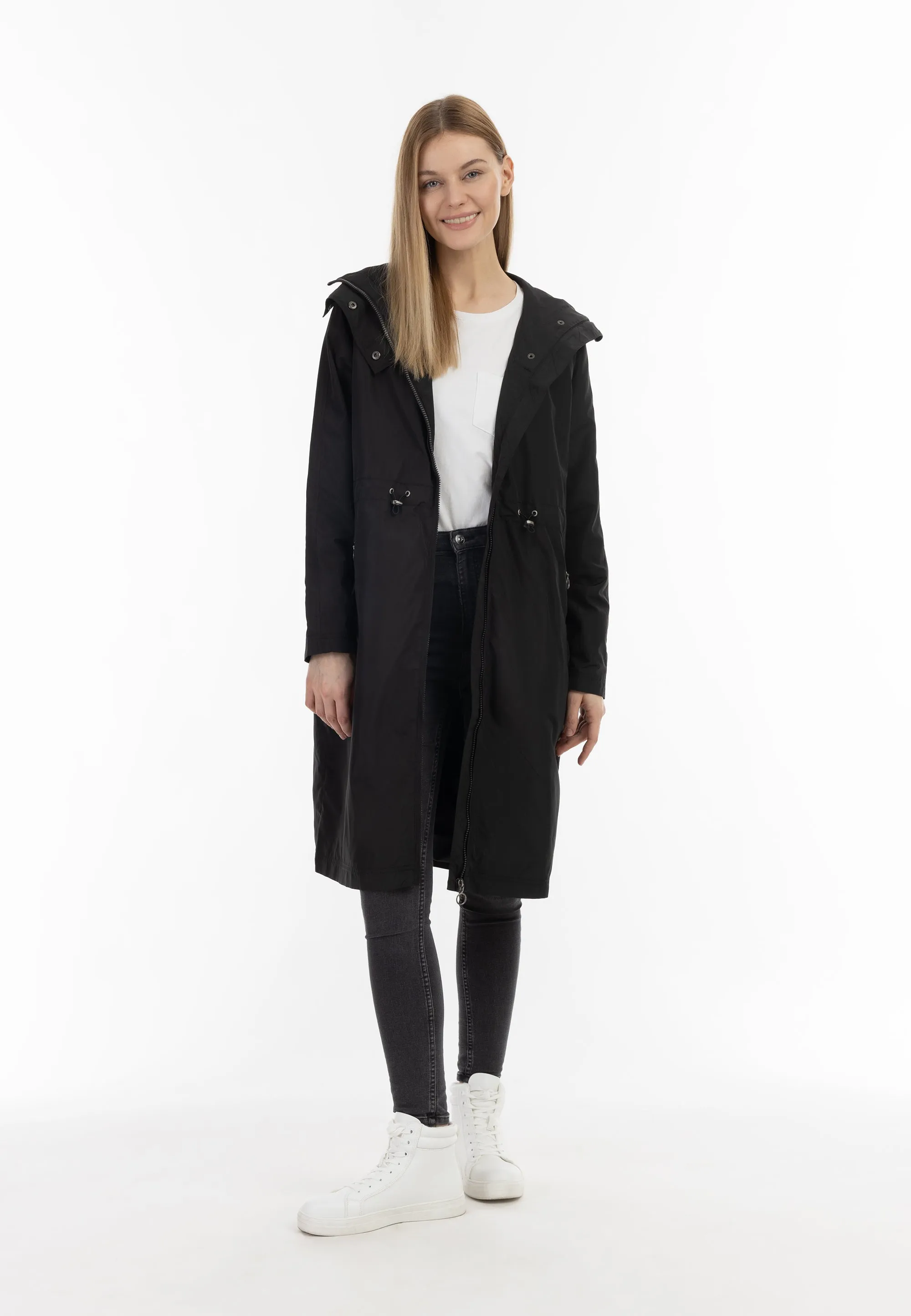 DreiMaster Maritim Women's Transitional Coat Recycled Material sold by DreiMaster product image thumbnail 4