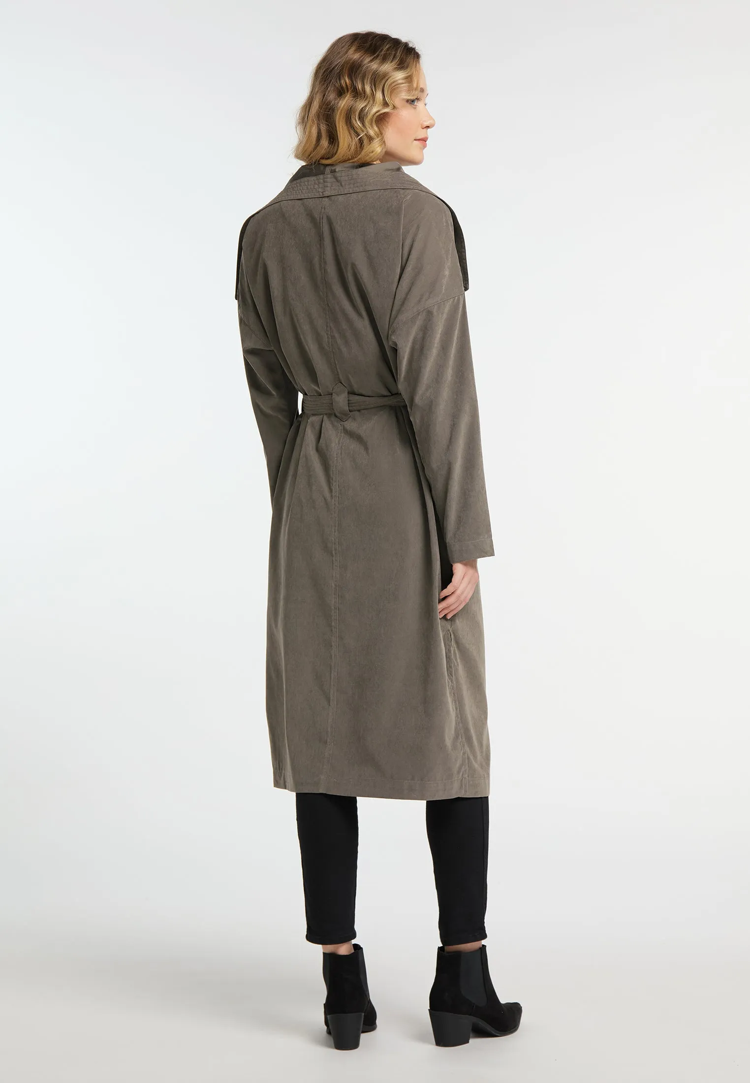 DreiMaster Vintage Women's Cupro Coat sold by DreiMaster product image thumbnail 4