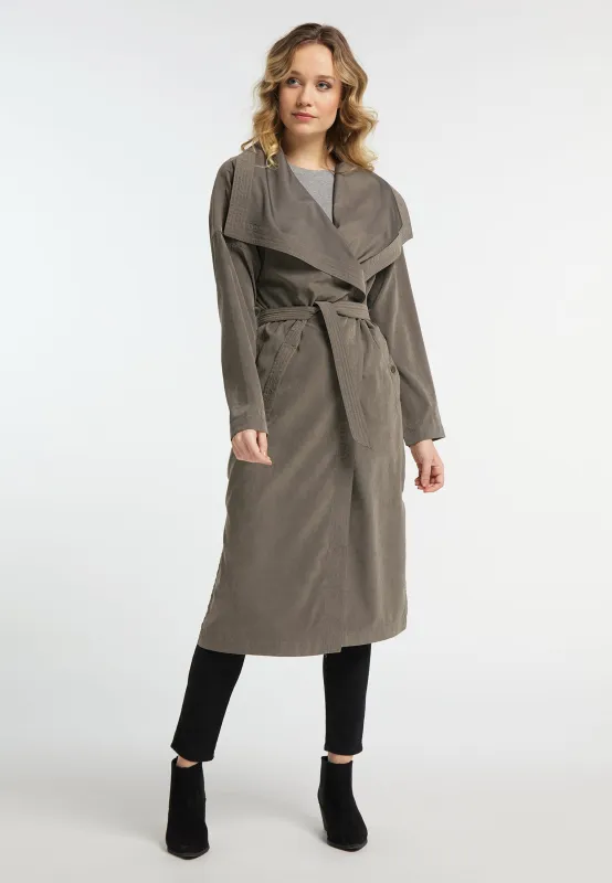 DreiMaster Vintage Women's Cupro Coat sold by DreiMaster