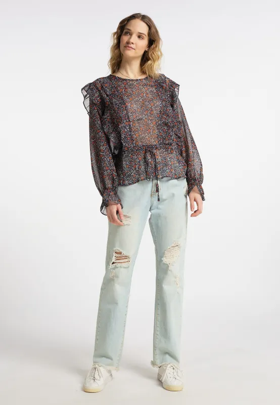 DreiMaster Vintage Women's Long Sleeve Blouse sold by DreiMaster