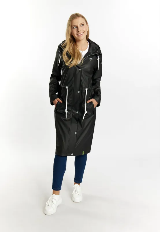 Schmuddelwedda Women's Raincoat Made From Recycled Polyester sold by DreiMaster