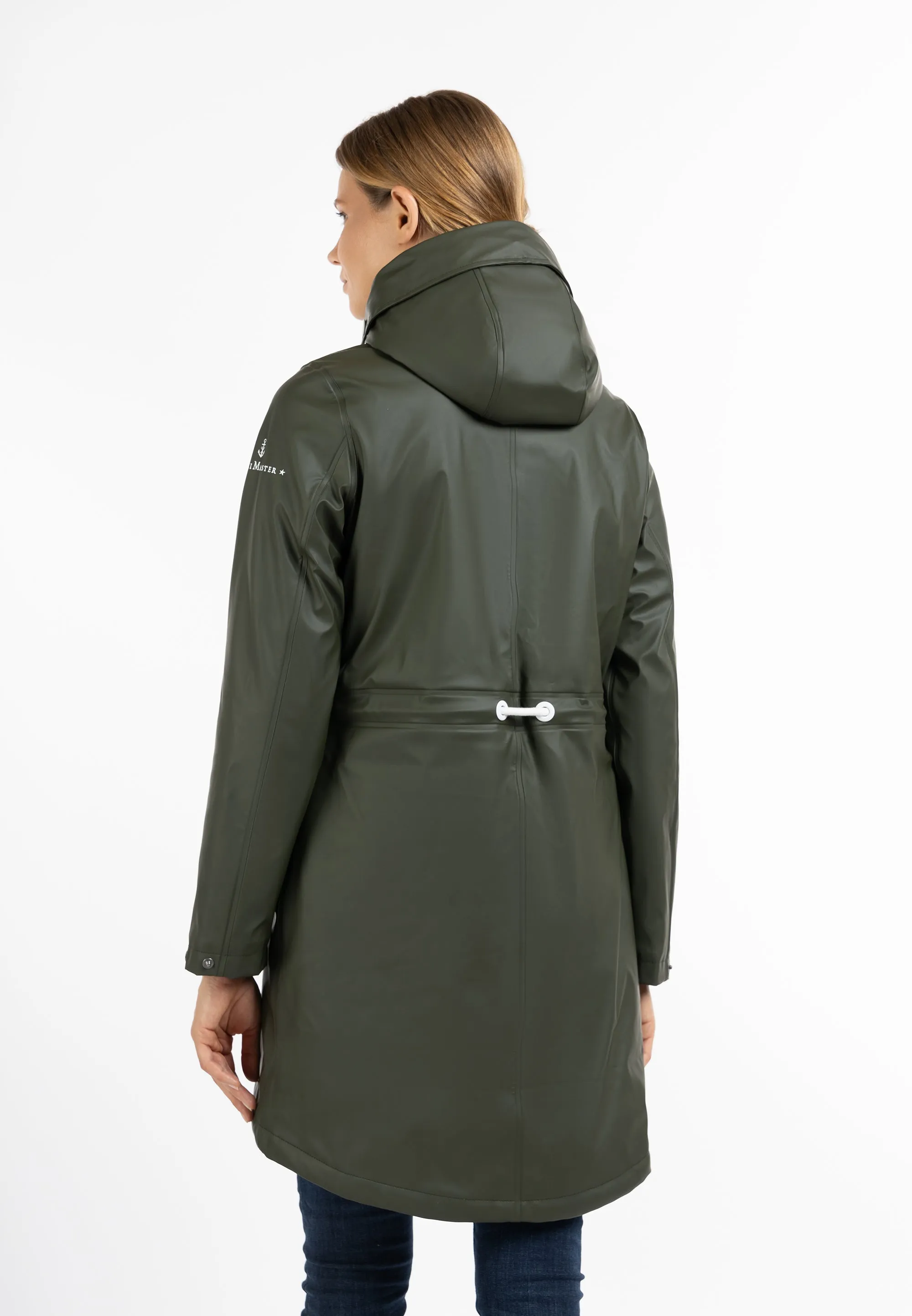 DreiMaster Maritim Women's Raincoat With Faux Fur Lining sold by DreiMaster product image thumbnail 4