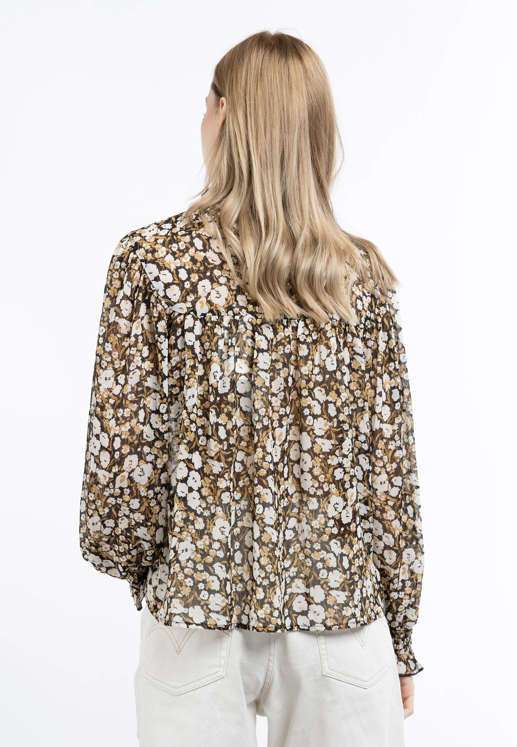 DreiMaster Vintage Women's Blouse Shirt sold by DreiMaster product image thumbnail 4