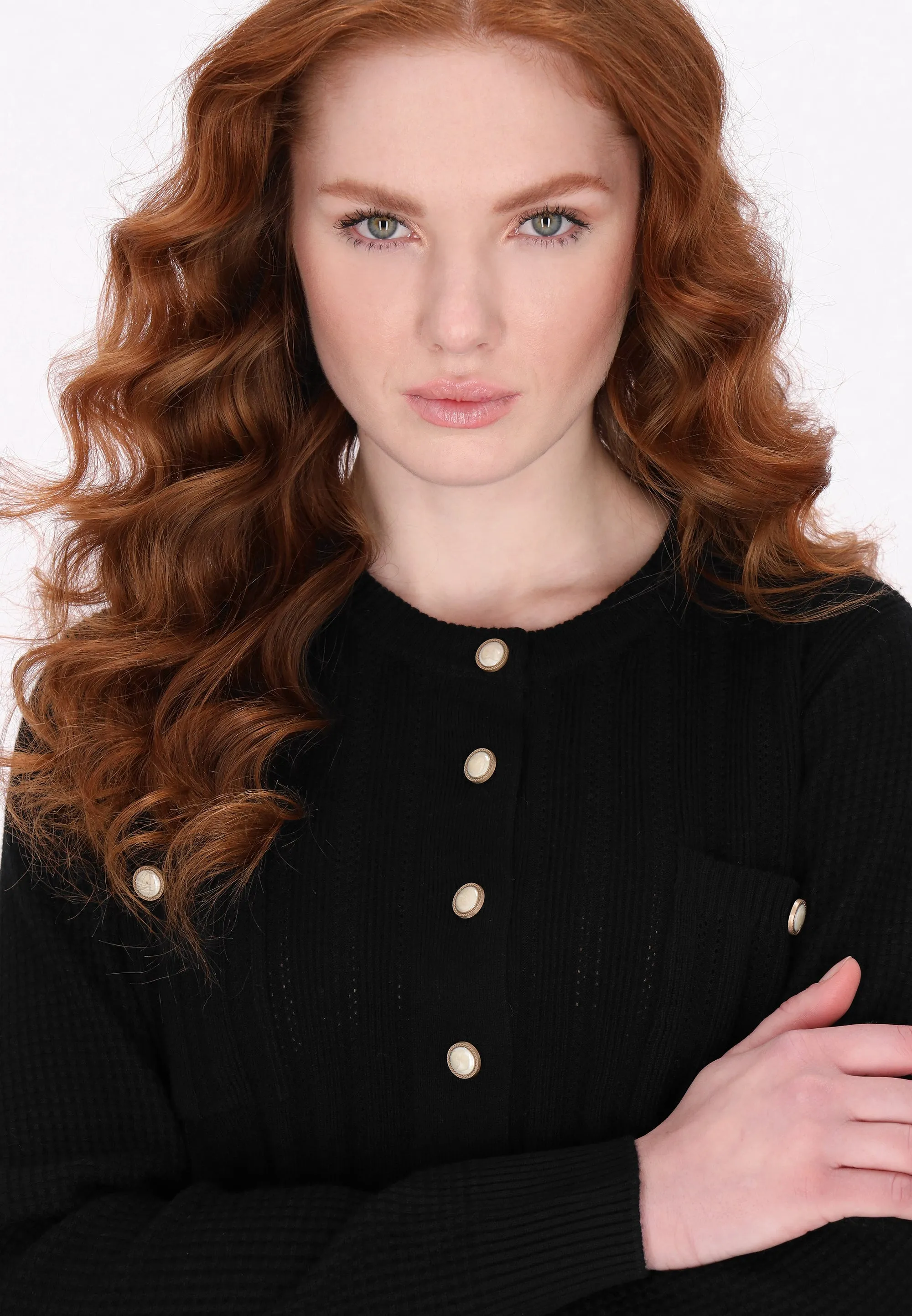 DreiMaster Klassik Women's Cardigan sold by DreiMaster product image thumbnail 5