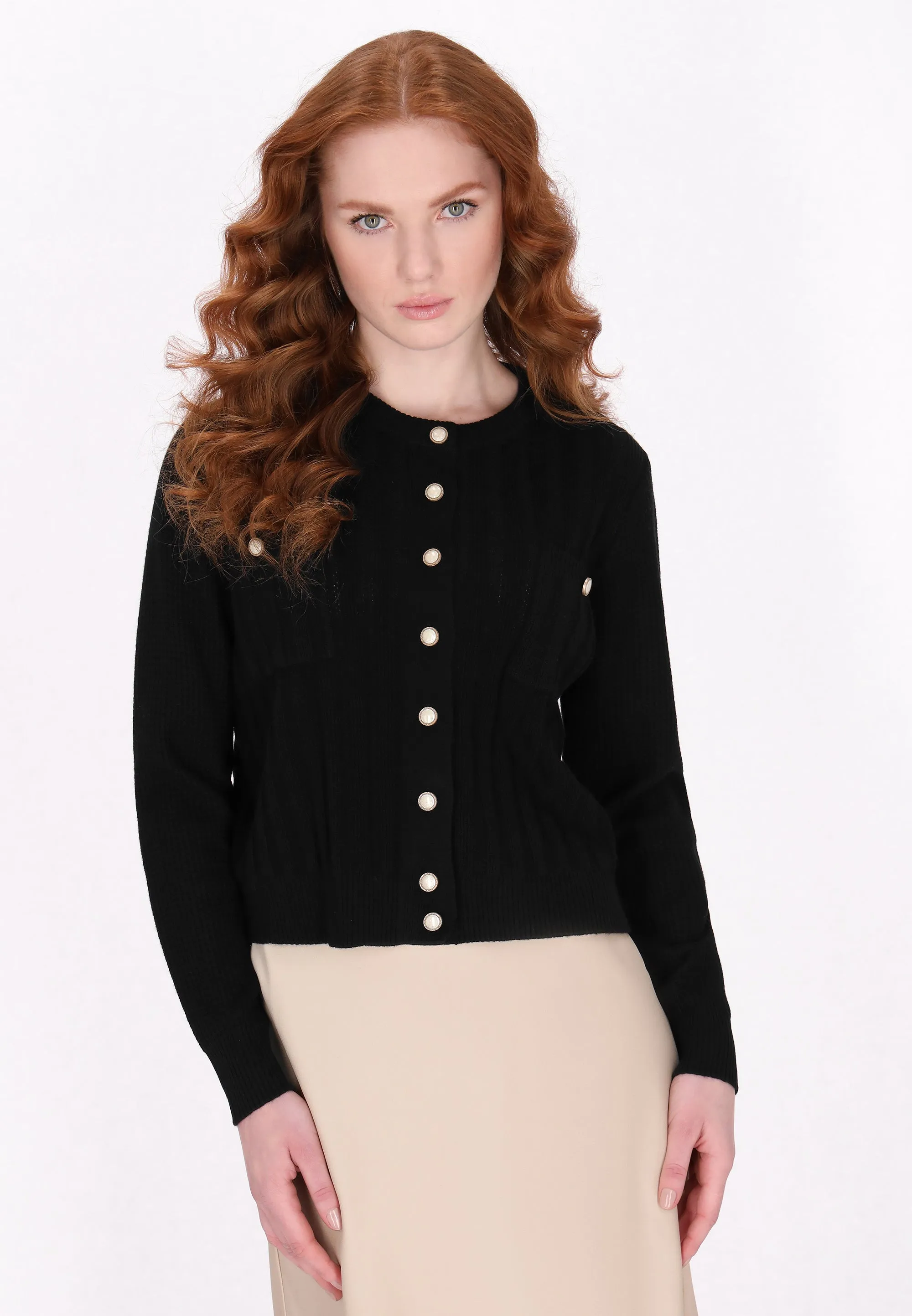 DreiMaster Klassik Women's Cardigan sold by DreiMaster product image thumbnail 3