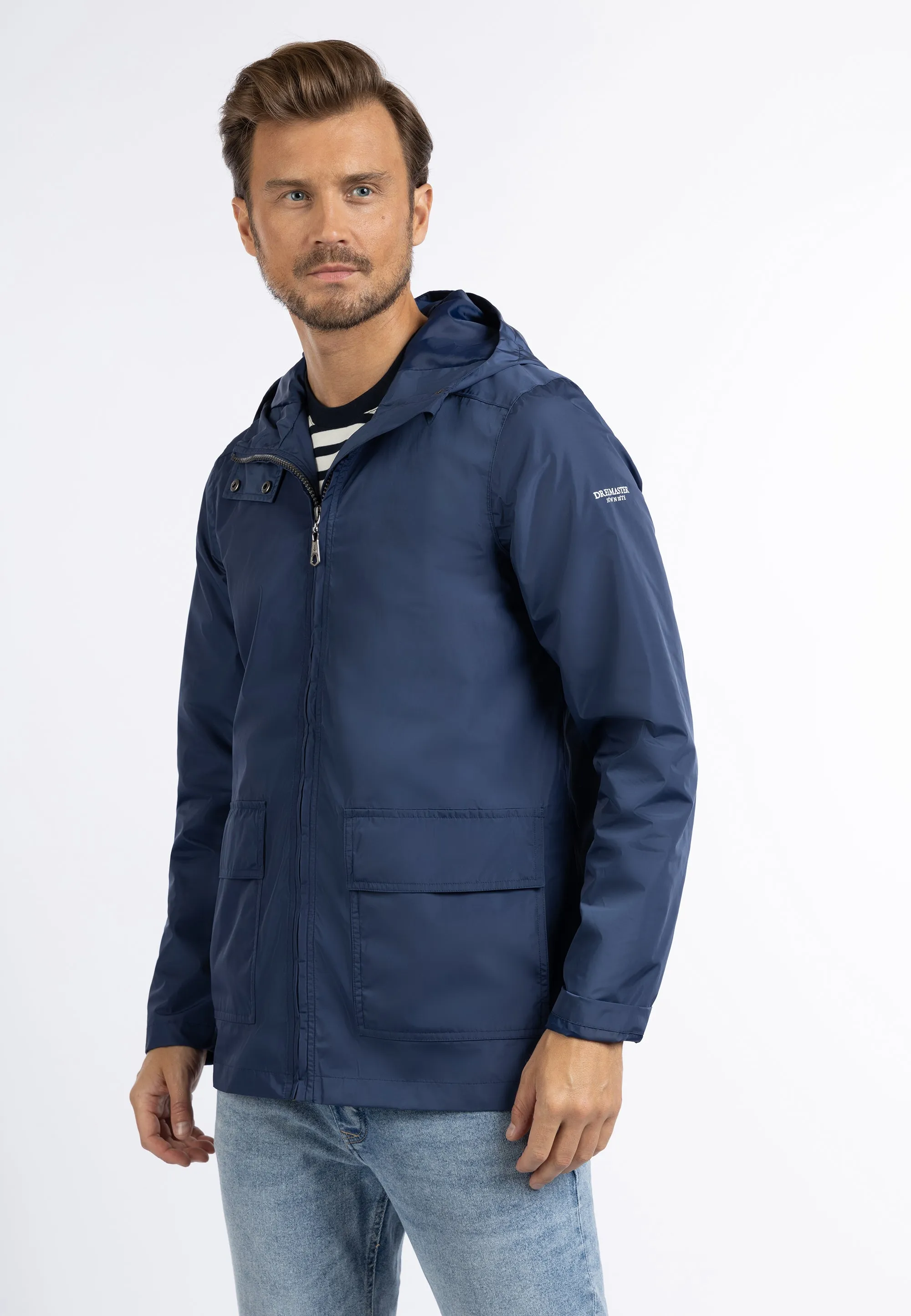 Dreimaster maritim Men's Transitional Jacket sold by DreiMaster product image thumbnail 3
