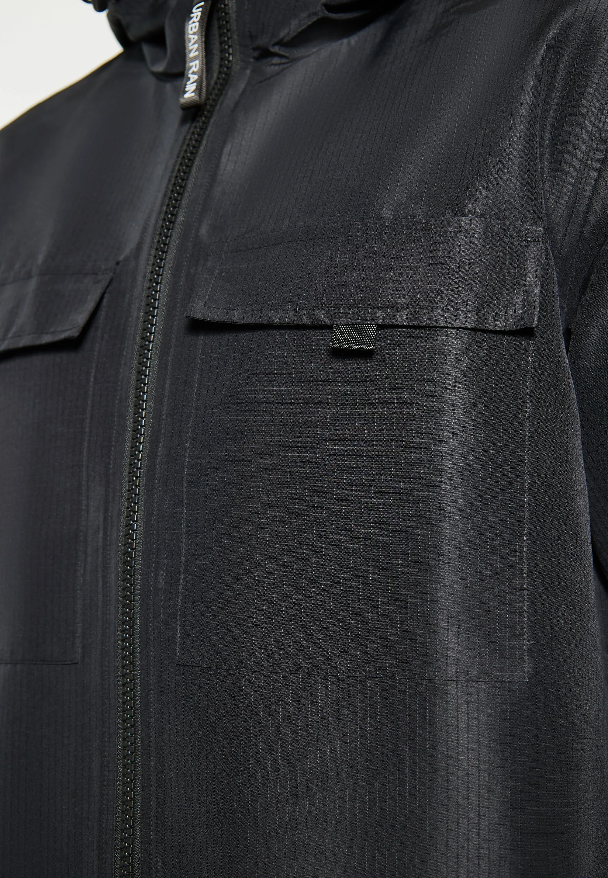 urban rain by Schmuddelwedda Men's Anorak sold by DreiMaster product image thumbnail 5