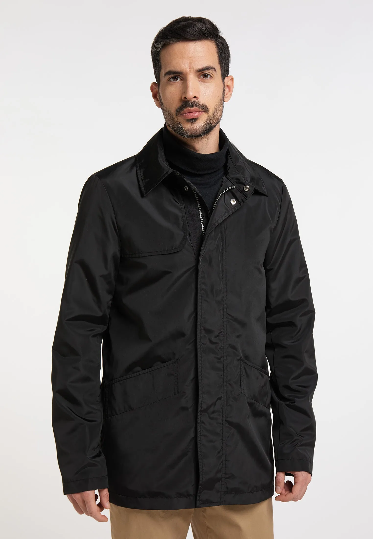 DreiMaster Klassik Men's Short Transitional Coat sold by DreiMaster product image thumbnail 3