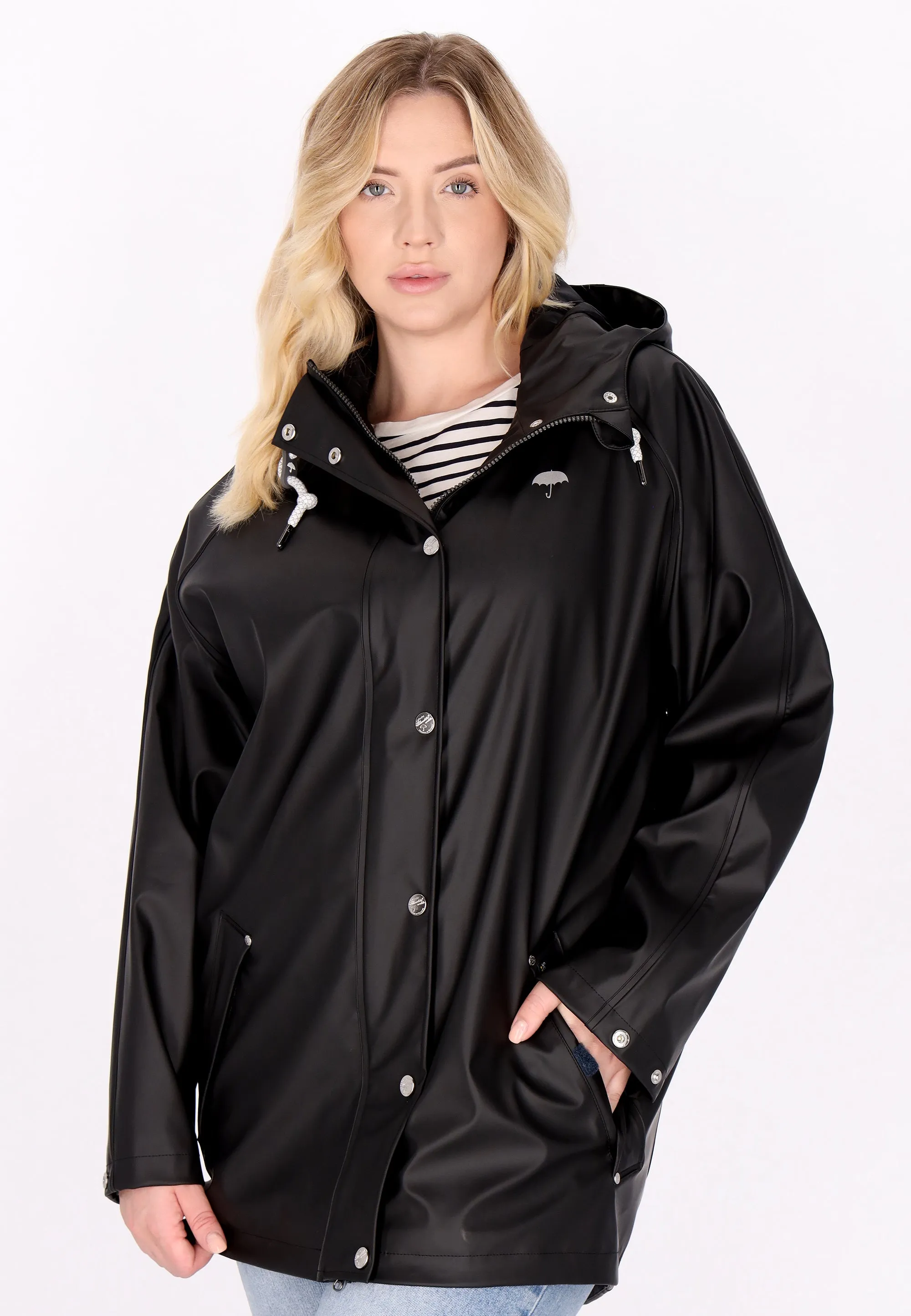 Schmuddelwedda Women's Plus Size Raincoat sold by DreiMaster product image thumbnail 3