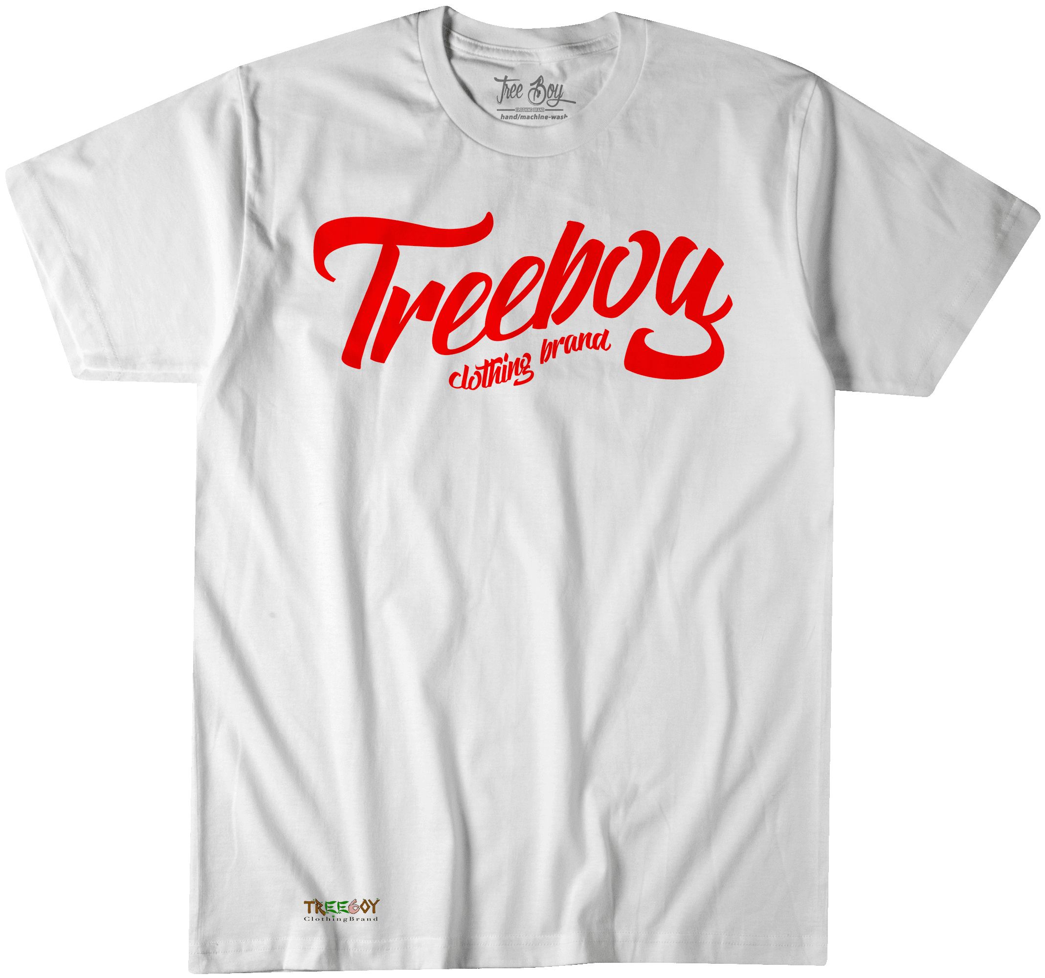 New Logo T-Shirt (White) sold by Treeboy Clothing