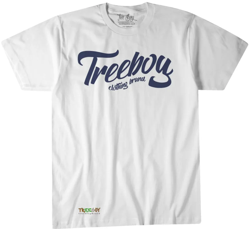 New Logo T-Shirt (White) sold by Treeboy Clothing