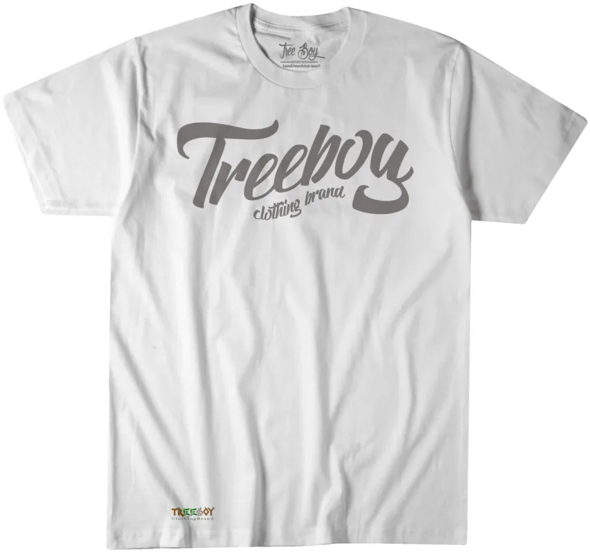 New Logo T-Shirt (White) sold by Treeboy Clothing