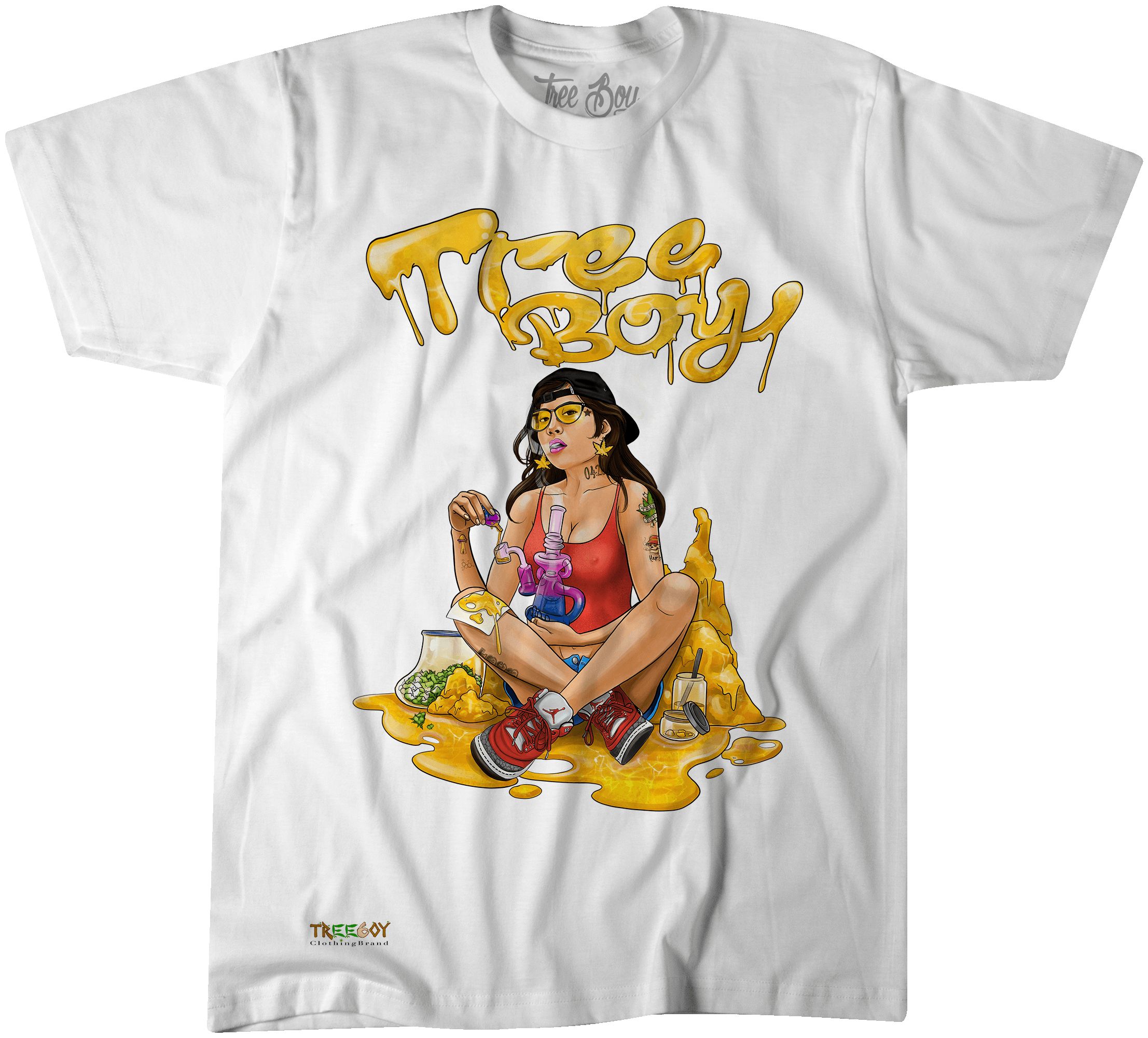 Oil Chick sold by Treeboy Clothing product image thumbnail 3