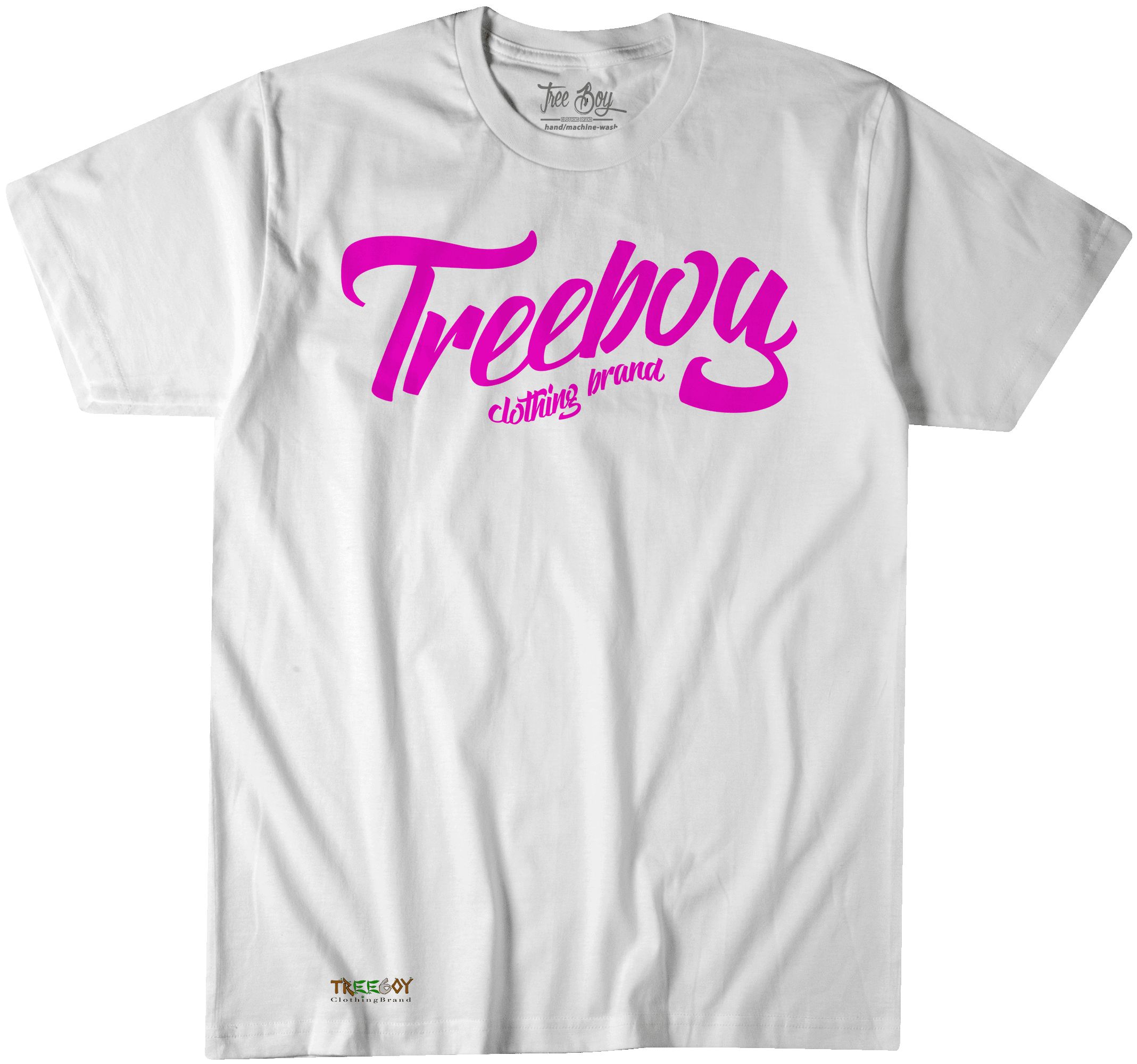 New Logo T-Shirt (White) sold by Treeboy Clothing