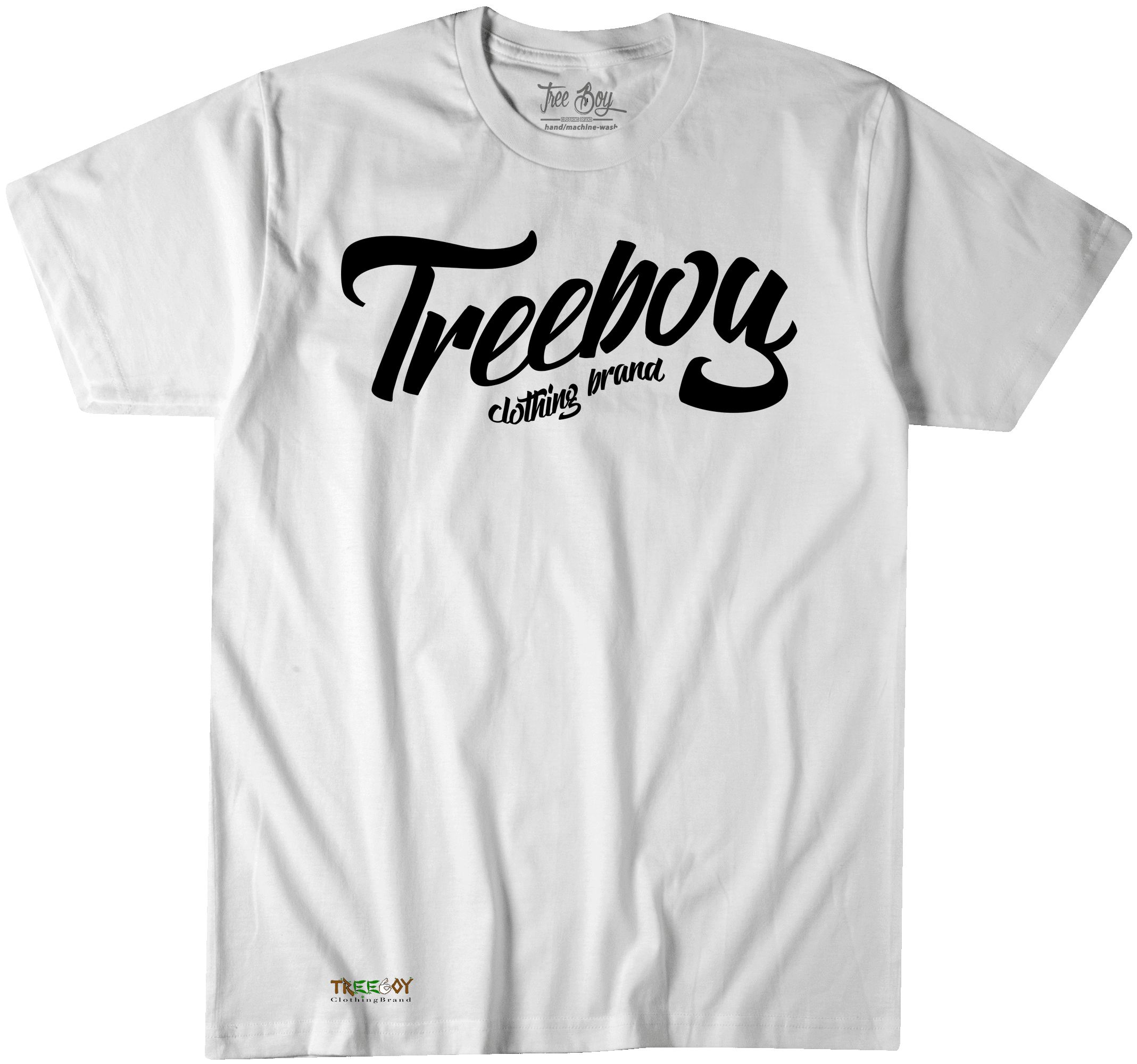New Logo T-Shirt (White) sold by Treeboy Clothing