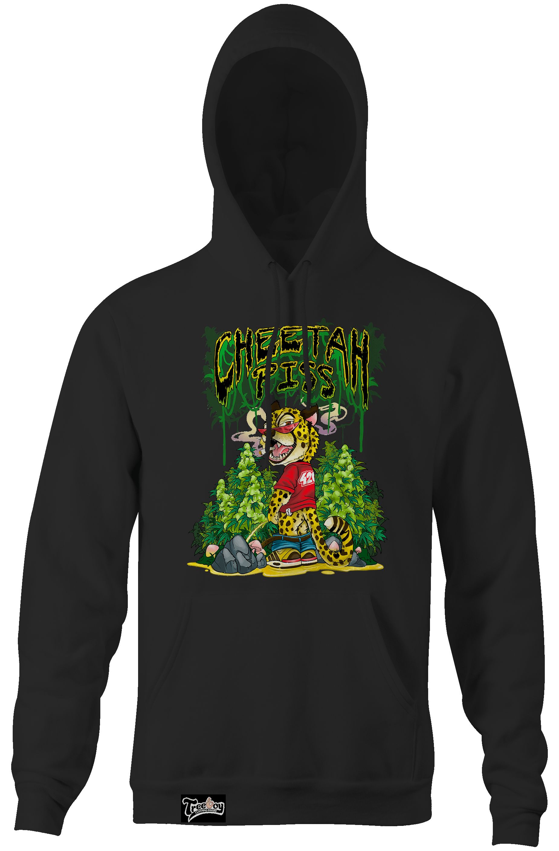 Cheetah Piss sold by Treeboy Clothing product image thumbnail 2