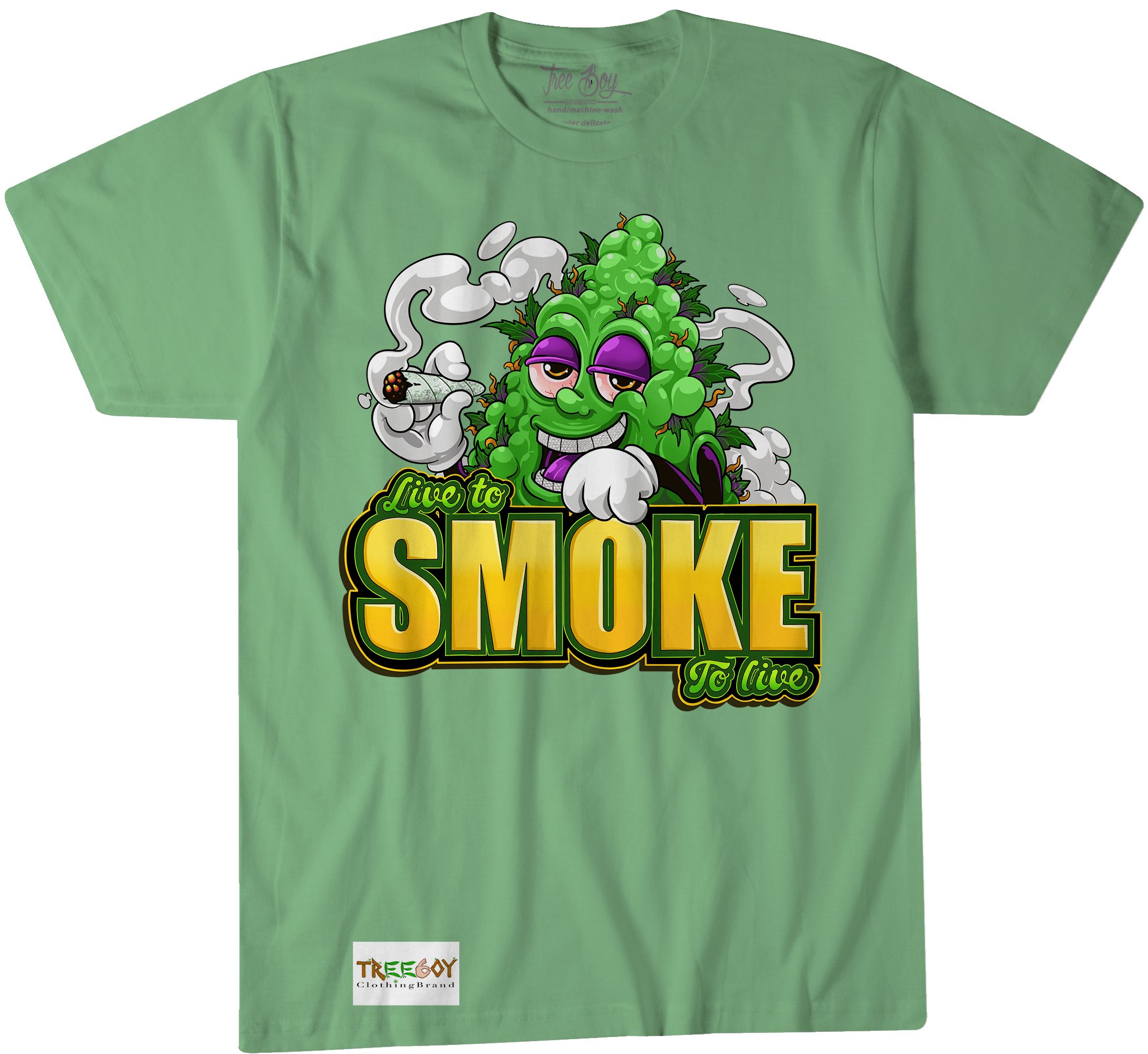 Smoke To Live Live To Smoke sold by Treeboy Clothing