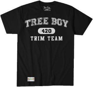 Trim Team (puff print) sold by Treeboy Clothing
