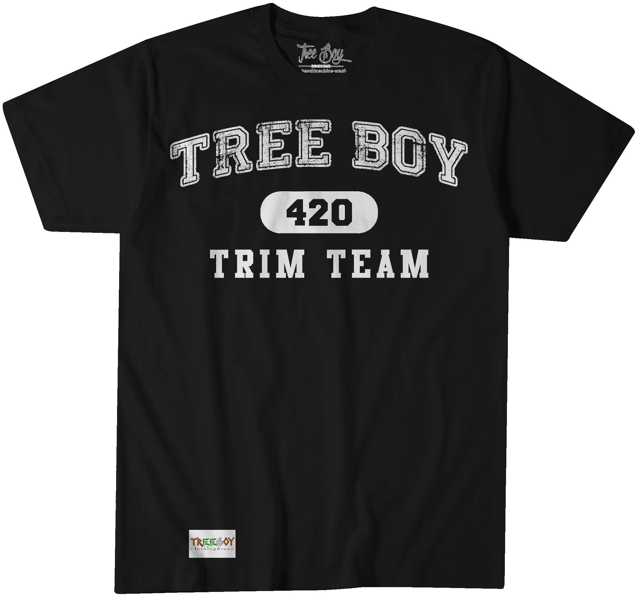 Trim Team (puff print) sold by Treeboy Clothing