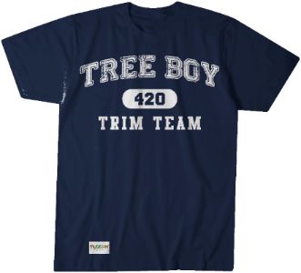 Trim Team (puff print) sold by Treeboy Clothing